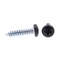 Prime-Line Sheet Metal Screw, S-Tap Pan Head Phil Dr No. 8 X 3/4in Zinc Pl Steel Black Head 25PK 9154733 - alternate 3